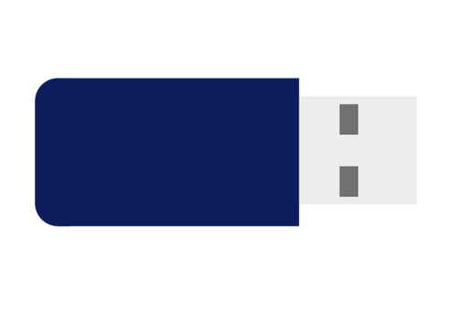 Klasický USB flash disk