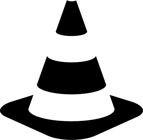 Traffic cone icon