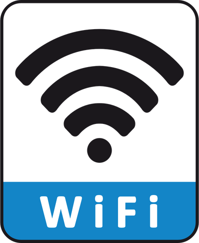 Pictograma de conexão Wi-Fi
