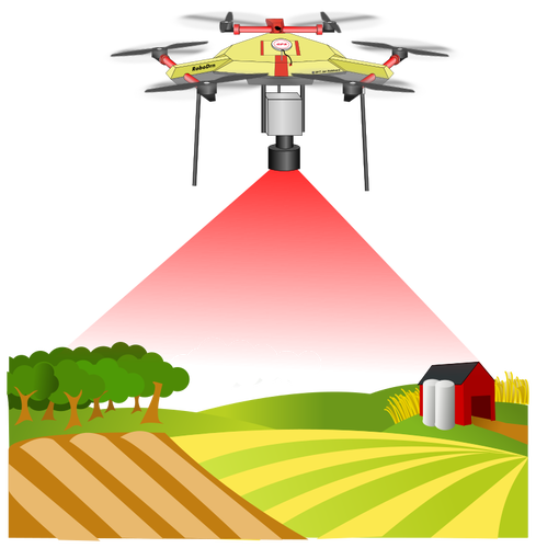 Drone granja