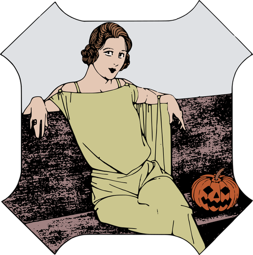 Image de femme Halloween