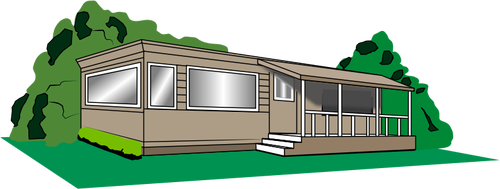 Mobil-home de dessin