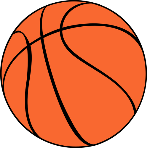 Basketball vektor symbol