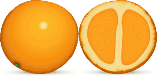 Laranja e meia