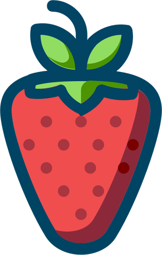 Aardbei pictogram