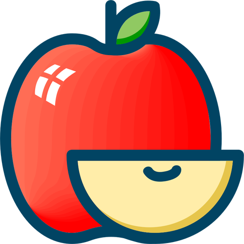 Apple и ломтик