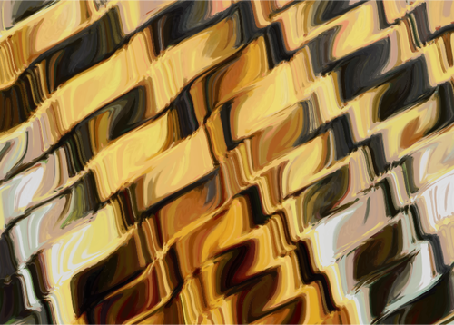 Background pattern in gold shadows