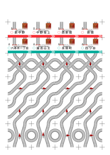 Tunnelbanestationen brädspel