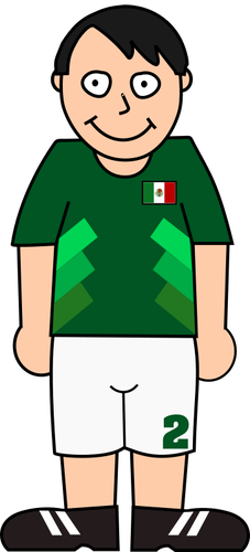 Futebolista mexicano.