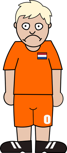 नीदरलैंड से फुटबॉल खिलाड़ी