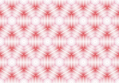 Geometrický vzor v světle růžová