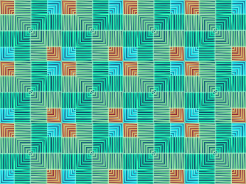 녹색 사각형에 배경 패턴