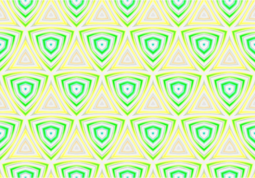Фоновый узор с желтыми и зелеными треугольниками