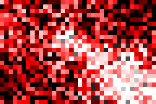 Pixel pattern vector image