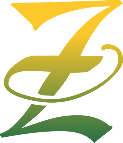 Буква Z в зеленый цвет