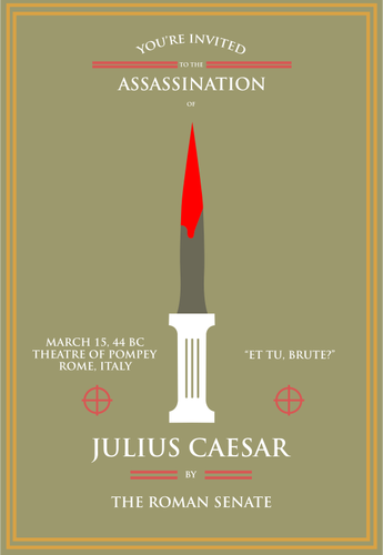 Julius Caesar poster