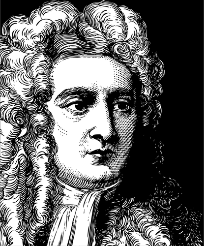 Retrato de Isaac Newton