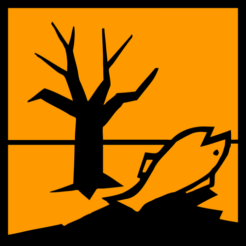 Environment danger symbol