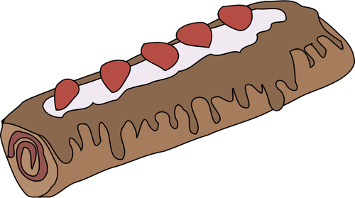 Torta di Yule Log