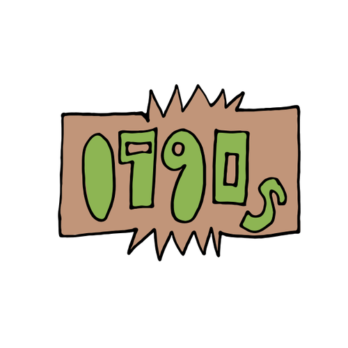 Symbole de logo des années 90