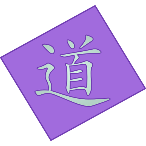 Purper Dao Symbool