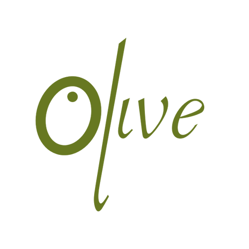 Logotipo de texto de oliveira