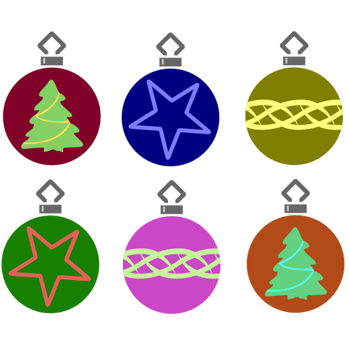 Christmas Tree Bauble Set