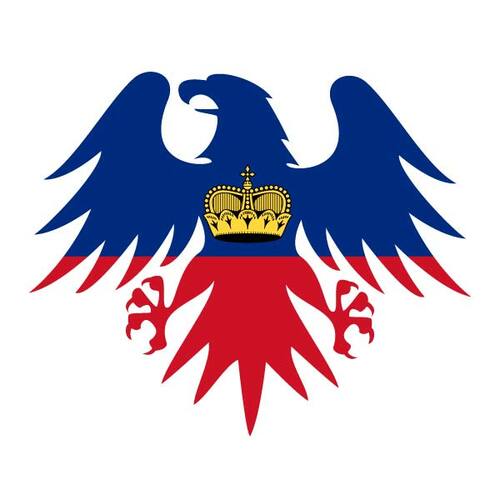 Lichtensteinin vaakunan lippu