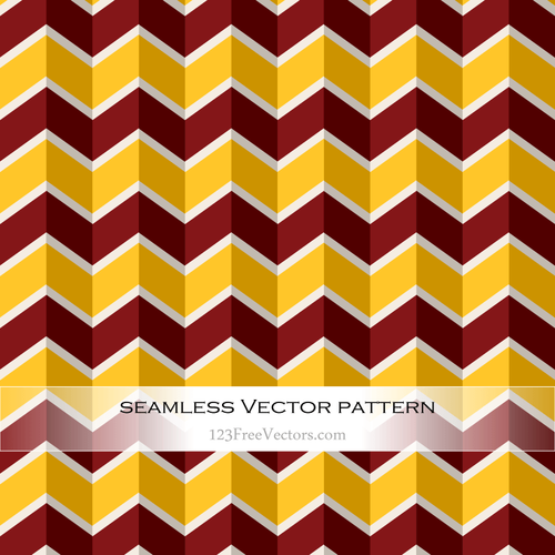 Abstrato vermelho e amarelo Chevron