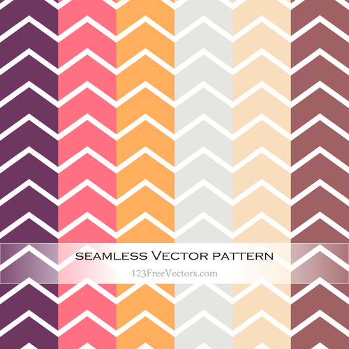 Seamless pattern in retro style with lines