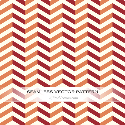 Retro seamless pattern with twisty lines