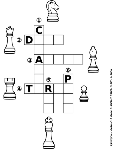 Puzzle s šachové figurky