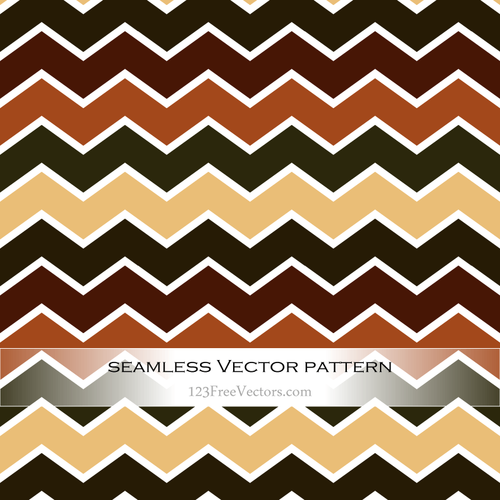 Vintage patroon met Chevron vormen