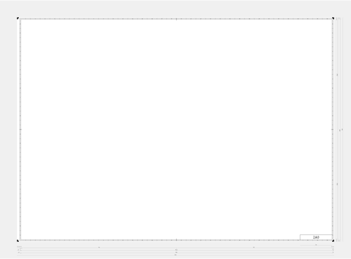 DIN 2A0 mall vektorbild