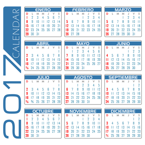 Calendar pentru 20187