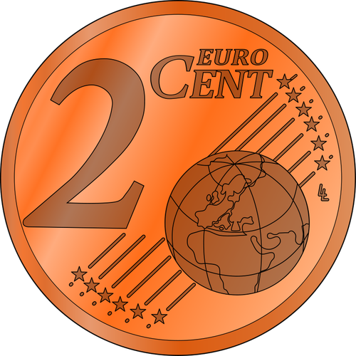 Graphiques vectoriels de 2 centimes d