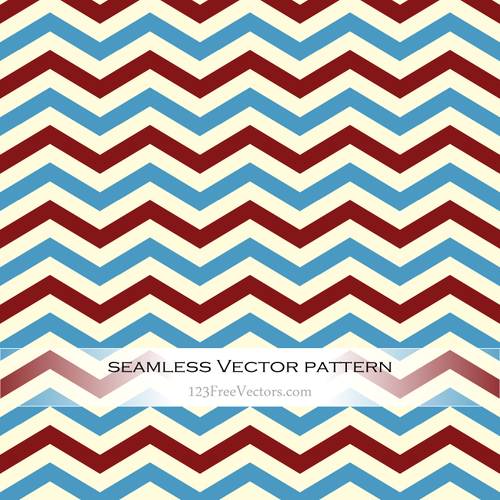 Retro a Zigzag Seamless Pattern