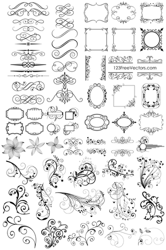 65 ornamentos florais