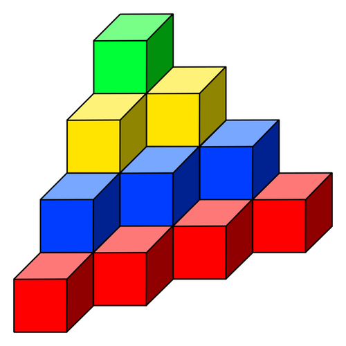 Cubi colorati