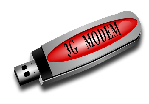 Image de vecteur pour le modem 3G