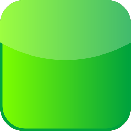Yeşil simge vektör görüntü