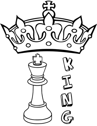 Schach König Bild