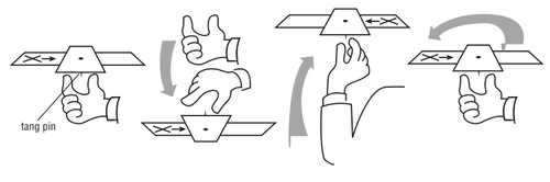 Illustrazione vettoriale di come fare il tappeto magico