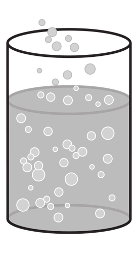 Vektorgrafik av kemiska experiment resultat