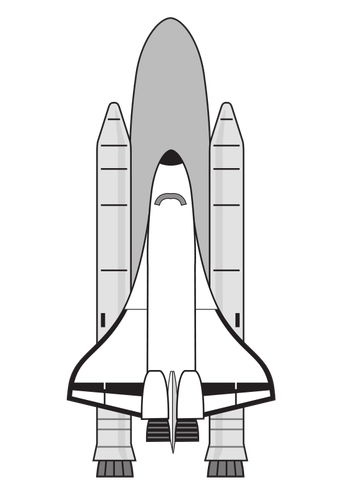 NASA 우주 왕복선의 벡터 이미지