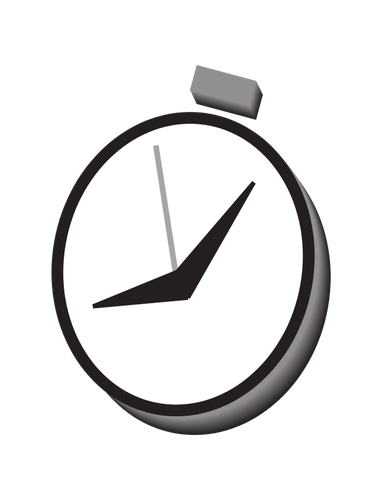 Image vectorielle de montre de minuterie