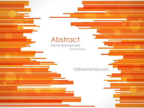 Linhas abstratas de laranja