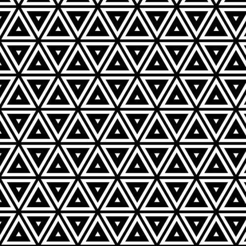 Geometrische driehoekige patroon