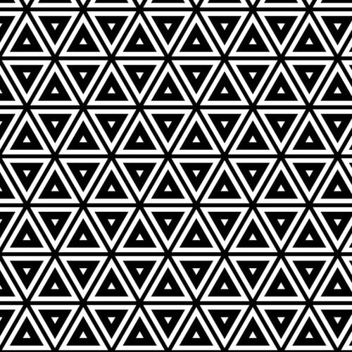 Motif triangulaire géométrique