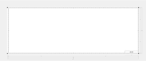 DIN A1.00 页面模板矢量图